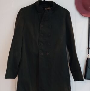 Gothic Victorian black suit jacket! So much character!